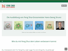 Tablet Screenshot of fengshui-meisterwerk.com